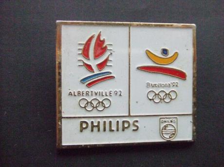 Olympische Spelen Albertville-Barcelona sponsor Philips